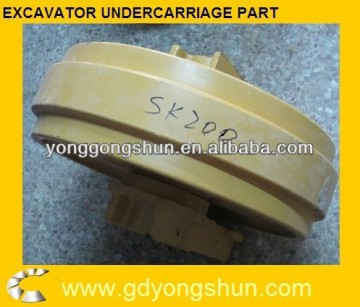 EXCAVATOR UNDERCARRIAGE PART, FRONT IDLER