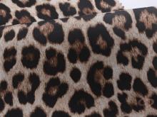 50D Poly Taffeta With Leopard Print
