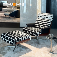 High-Quality Minimalist Modern Style Fabric Chair