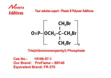 19186-97-1 FR370 TTBP Tris(tribromoneopentyl) phosphate