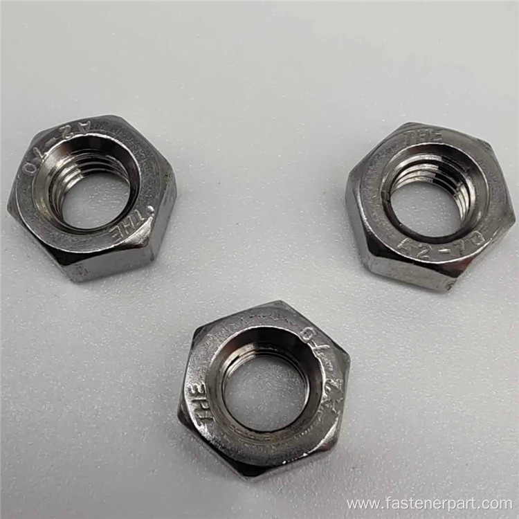 Coupling Customized Size Hexagonal Bolt And Nuts