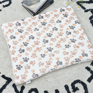 New Three-dimensional printed flannel floor mat Pet Mat with Customized Design
