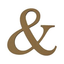 Large Office Unpainted Mdf Wall Letters