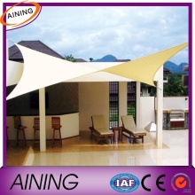 Waterproof polyester shade sail/shade sail awning/sun sail shades