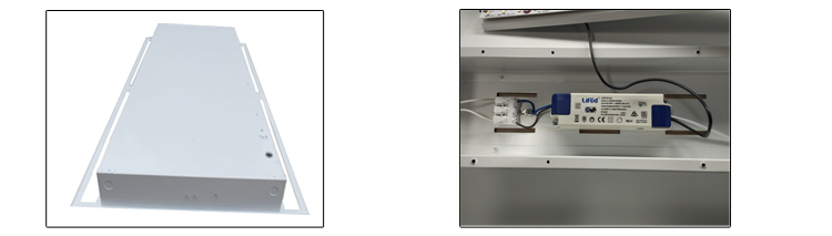 HIGH EFFICIENCY DRIVER 1195X595 60w LED TROFFER DLTPA SERIES FOR OPEN OFFICE SPACE MEETING ROOMS