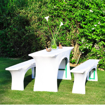 Stretch Beer Bench Cover Sets for Garden Chairs