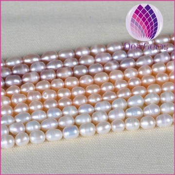 9.5-10mm rice-shaped natural pearl