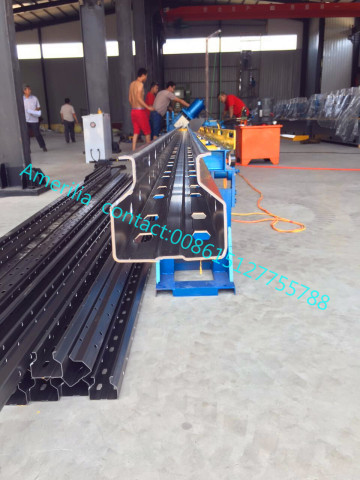 Metal storage rack making shelf roll forming machine