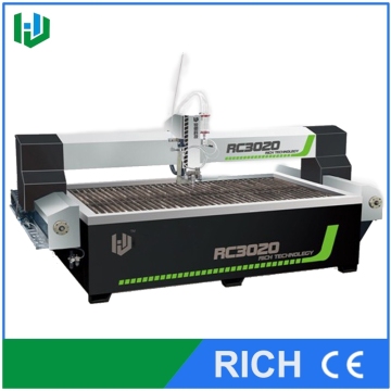 CNC water jet machinery for granite