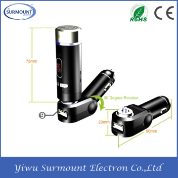 Popular FM-28B Detachable Bluetooth Car FM Transmitter Car Kit Bluetooth Mp3 PLayer With Fm Transmitter