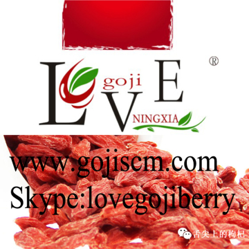 Low Pesticides Goji Berries--380grain