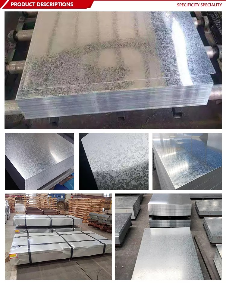 0.24mm 0.27mm 0.3mm 0.35mm corrugated matt finishing galvanized iron steel sheets gost price for duct