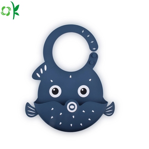 Bib Baby Silicone dễ thương miễn phí cho bên ngoài