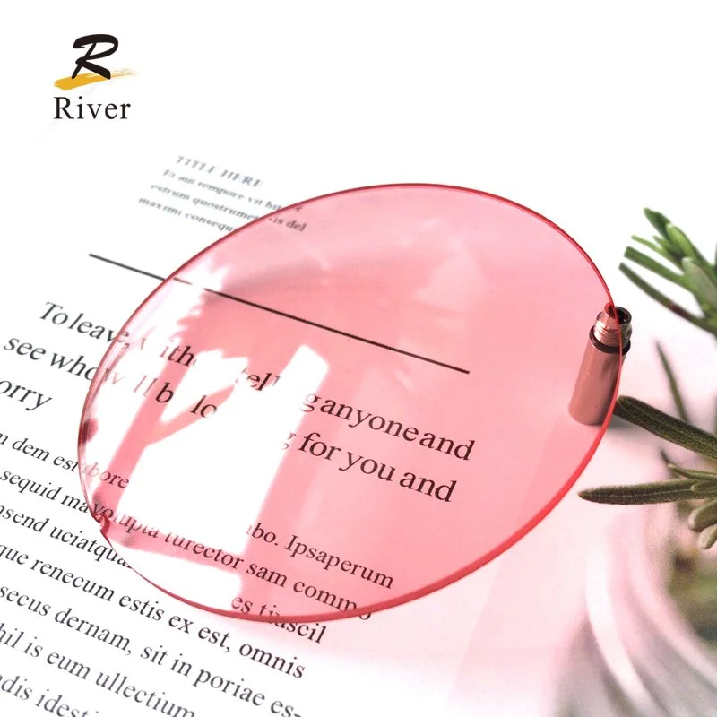 Danyang River Optical Cr39 Tinted Red Lens