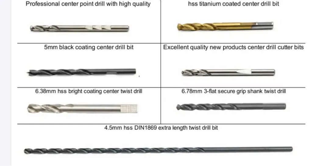 HSS Subland Pocket Hole Drill Bit