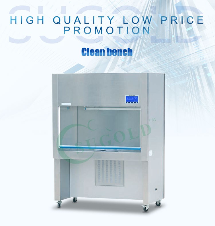 Vertical air flow Class 100 SS 304 clean bench CE certificated Laminar flow cabinet