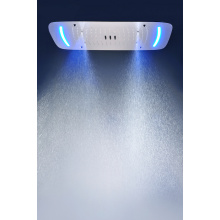 Cabezal de ducha cuadrado con luz LED
