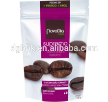 clear simple ploy coffee beans packaging bag