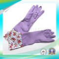 Анти-кислоты перчатки чистки латекса с высоким качеством