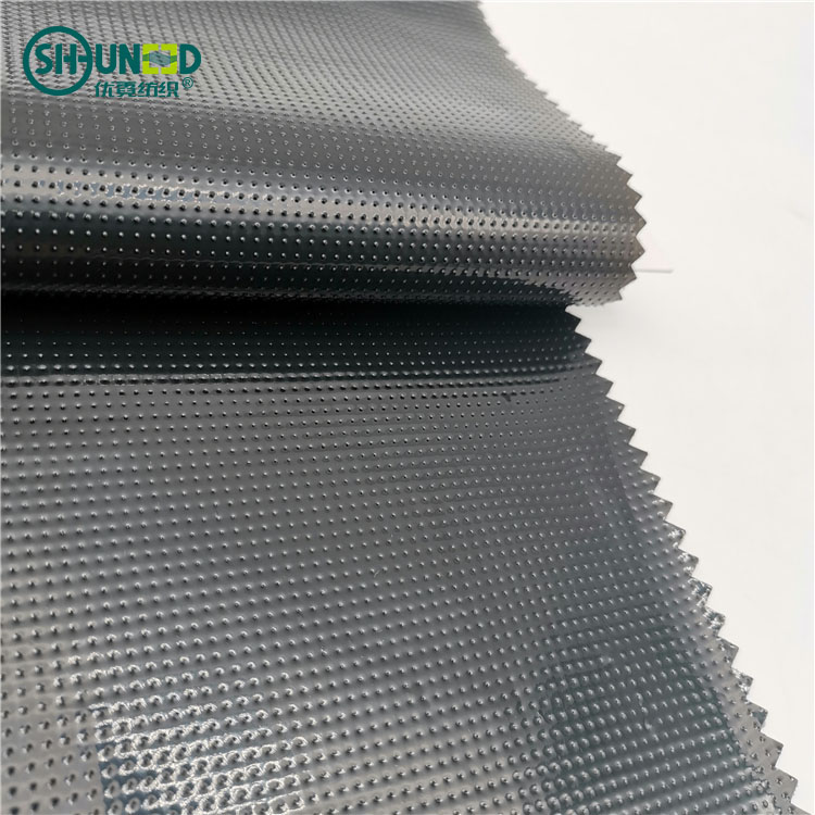 Easy tear off LDPE black embroidery backing film