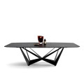 rectangle dining table ceramics top