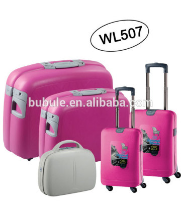 Old fashion luggage set/ Super large capacity luggage set/cheap luggage set/ 5 pcs luggage set WL507