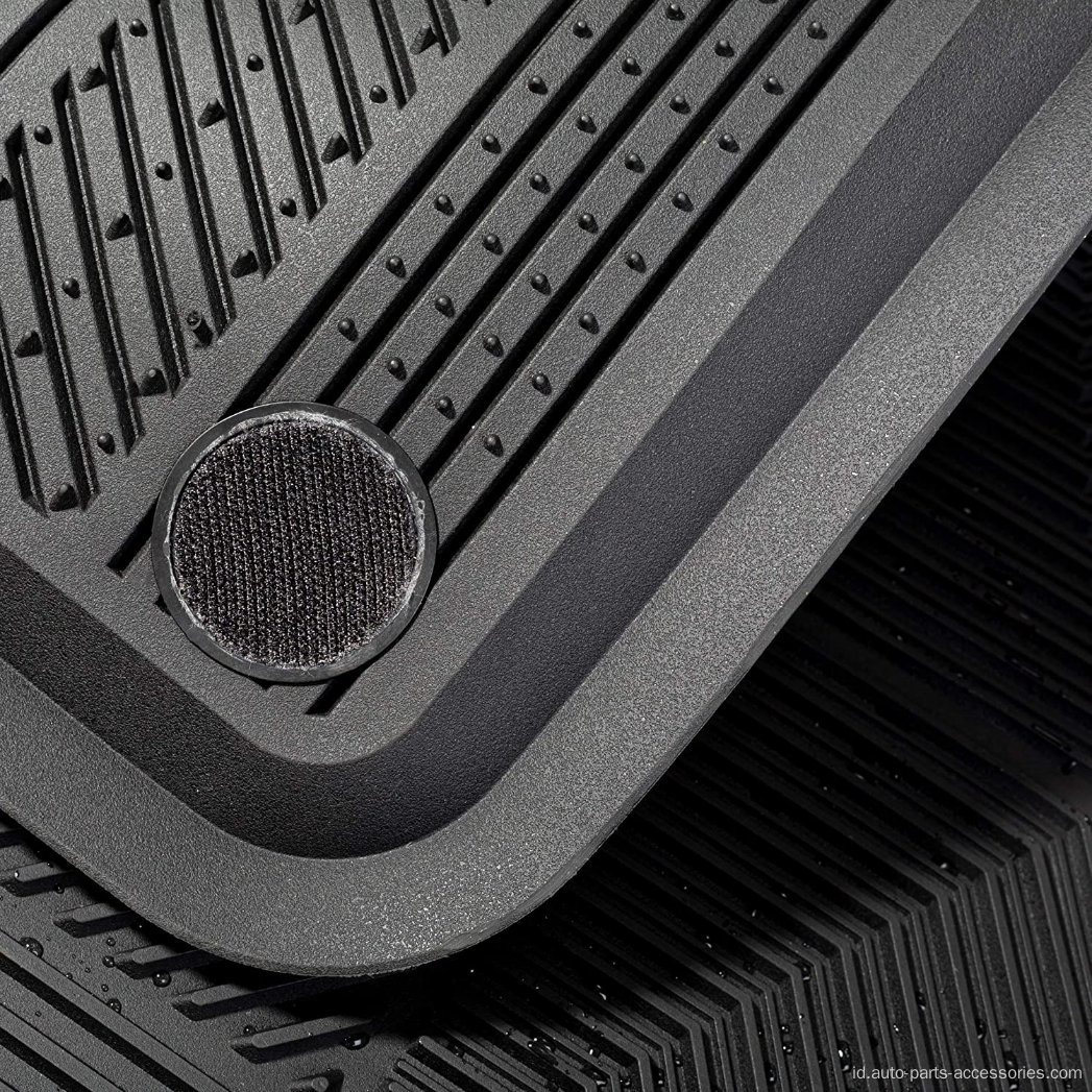 Non-Slip All Season Car Floor Mats Black