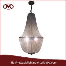 Ancient theme chain metal pendent lamp decorative hotel pendent lamp villa pendent lamp