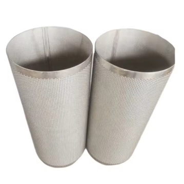 Stainless Steel Fiber Sintered Web Filter Element