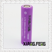 3.7V Xiangfeng 18650 2600mAh 40A Imr wiederaufladbare Lithium-Batterie Vape Akku