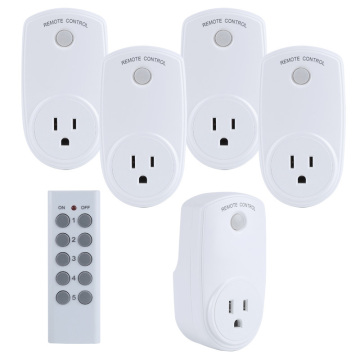 Long Range Wireless RF433.92MHz Remote Control Power Socket Plug - 30m Range