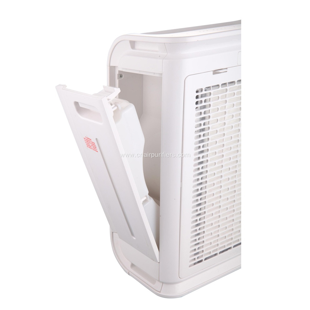 air cleaner with humidifying LED display