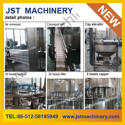 Full Automatic 3 in 1 Pure Water Filling Plant