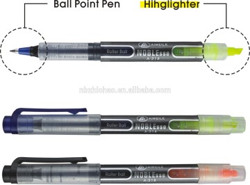 ECO-dual tip highlighter pen set /multi functional highlighter/[factory directly sell]