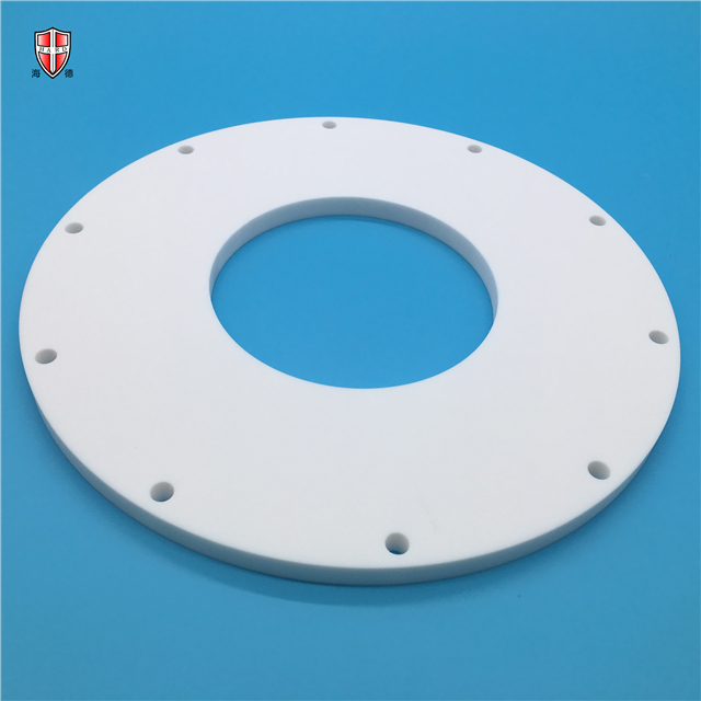 isolated wear resistant macor mica ceramic flange plate