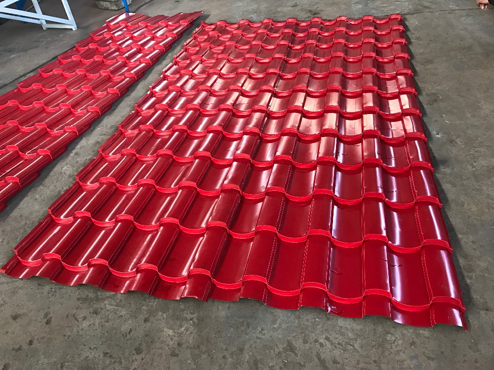 HAIDE automatic roof panel tile roll forming machine