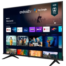 65 Inch UHD LCD Smart TV with WiFi, Wireless Network, HD LED Widescreen and Android OS