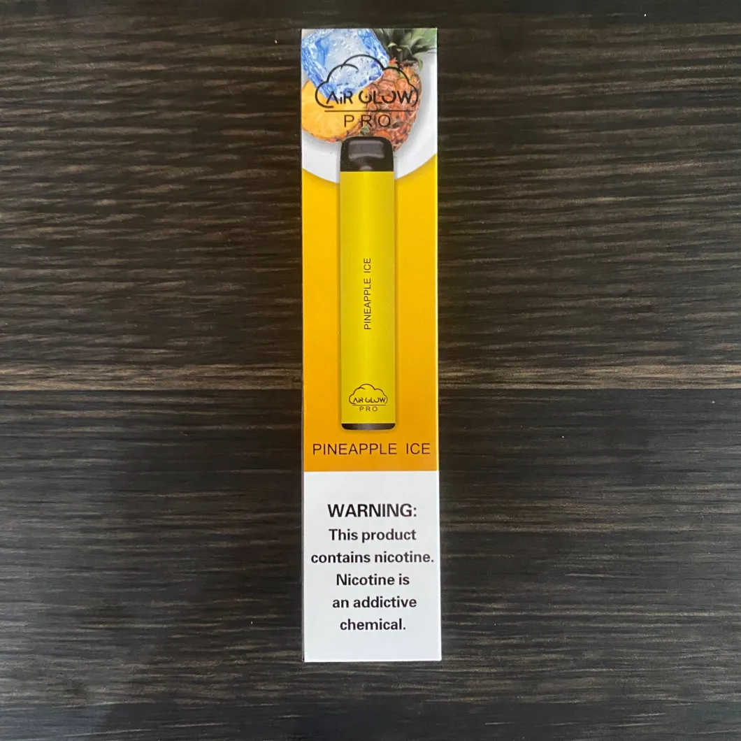 Aierbaita Air Glow PRO High End Quality Disposable E Cig 1600 Puffs Juice Oil Vape Pen