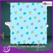 Polyester Fabric Sunflower Bathroom Shower Curtain
