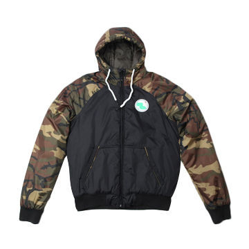 Men's Camouflage Hoody Coat