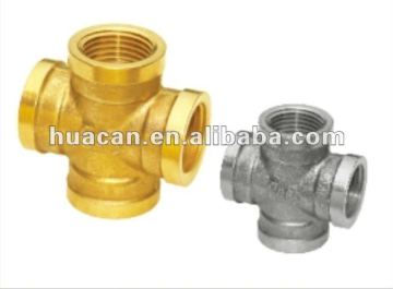 Brass Female cross connection