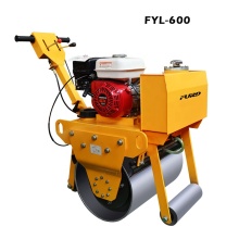 Road Roller Factory Sell 325kg Petrol Single Drum Vibrating Roller
