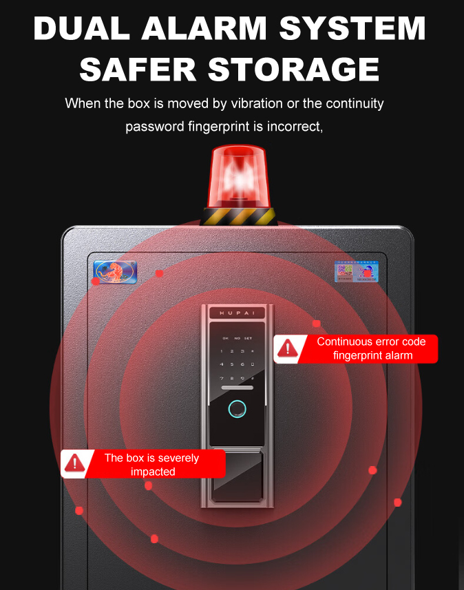 digital safe alarm system