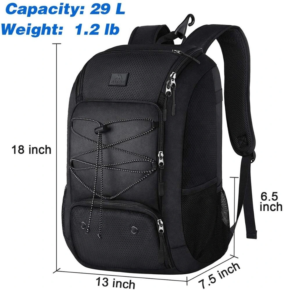 Baseball Bag with Fence Hook Hold, Softball Bat Bag with Shoes Compartment for Youth, Boys and Adult