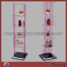 Tall Multizone Acrylic Cosmetic/Makeup Display Stand