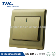 New Products Fire Resistant Metal Wall Switch