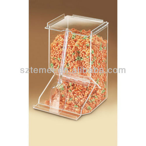 Stackable Acrylic Cereal Dispenser