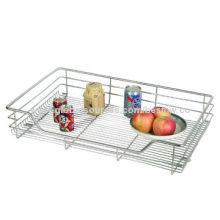 Four Sides Drawer Dish Basket with Damping Rail