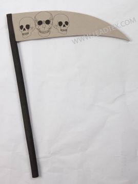 Halloween Accessories Skull Scythe of Reaper
