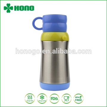 stainless steel children vacuum flask / vacuum bottle with strap